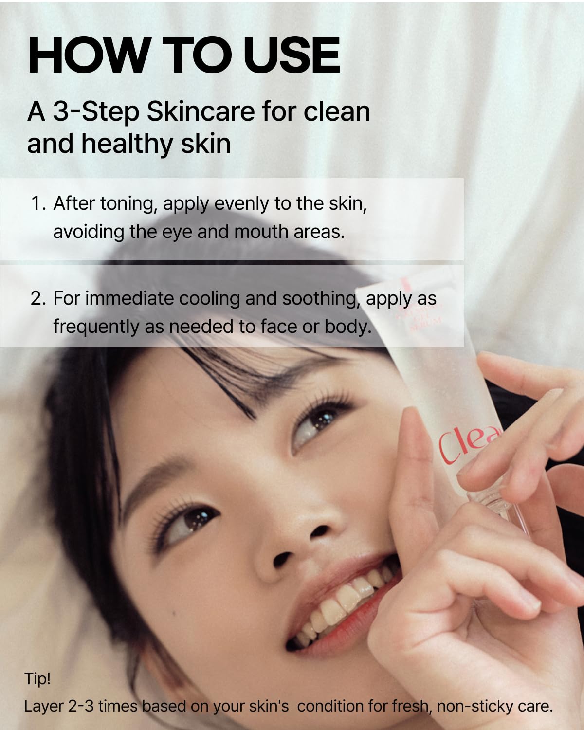 ClearDea Minari Calming Gel Serum for face – K-Beauty Hydrating & Soothing Face Serum with Korean Water Parsley, Green Tea, Mugwort & Lemon Balm Extracts, 30ml/1.01oz
